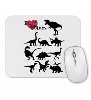 Eu Amo Dinossauros Mouse Pad