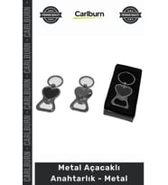 Özel Üretim Promosyon Logolu Hediyelik Kurumsal Şık Gümüş Metal Açacaklı Anahtarlık Metal