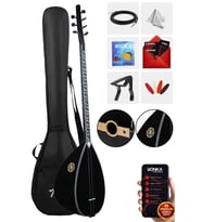 Yonka B-145U Uzun Sap Ceviz Ağacı Siyah İnci Kaliteli Gürgen Sap Saz Bağlama Seti