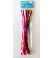 Şönil Tüylü Tel Düz Renk 30 Cm Px