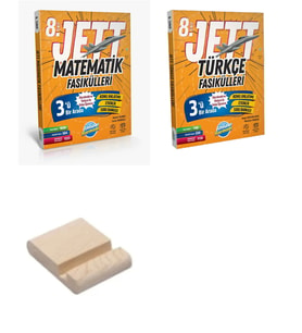 LGS 8.Sınıf JETT Matematik Türkçe Fasikülleri Seti