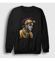 Presmono Unisex Siyah Angel Lil Peep Sweatshirt 36519tt