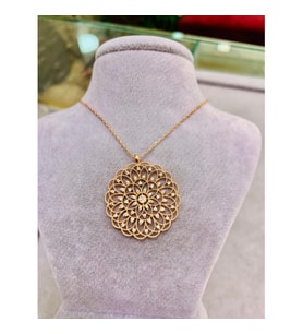 Gökdeniz 925 Yaşam Çiçeği Model Gümüş Hediyelik Kadın Kolye 