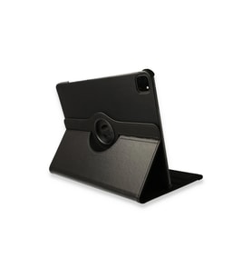 Apple iPad Pro 12.9 (2021) Kılıf 360 Tablet Deri Kılıf - Siyah