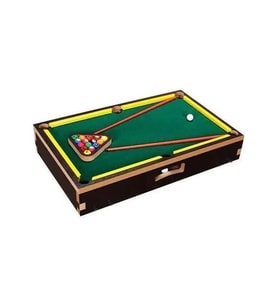 Ahşap Bilardo Oyunu Masa Üstü (Ayaksız Model)