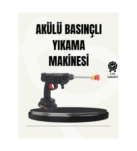 48V Şarjlı Basınçlı Yıkama Makinesi Kablosuz Su Tabancası