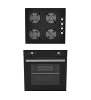 ALVEUS YAKAMOZ 2'Lİ SİYAH ANKASTRE SET (GLS 640 - MFA 604 )