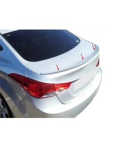 Hyundai Elantra Uyumlu 5 Spoiler Bagaj Gt Fiber 2012 Ve Sonrası