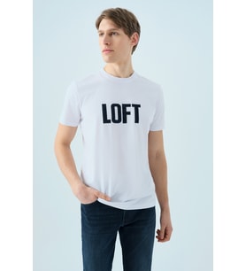 Loft  Erkek Tişört (Beyaz)