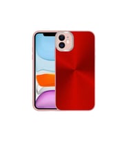 Apple iPhone 11 Uyumlu Kılıf Kamera Korumalı Sert Zore Desa Kapak (Pembe)