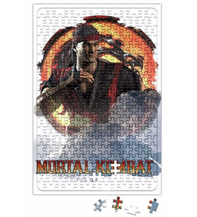 Mortal Kombat Liu Kang Game Puzzle 240 Parça Yapboz