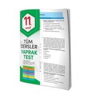 Element 11.Sınıf Tüm Dersler Yaprak Test