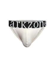 Erkek Açık Mavi Yanları Açık Geniş Lastikli Slip Külot (Beyaz)