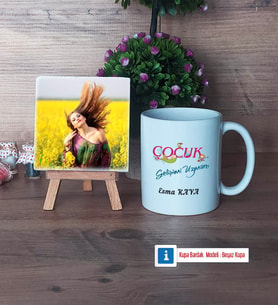 Çocuk Gelişim Uzmanı Fotoğraflı Dekoratif Taş, Kupa Bardak Beyaz Hediye Öğretmenler Günü Hediyesi (Model 1)