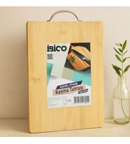 Bambu Kesme Panosu 24x34x1.7 cm - Metal Kulplu