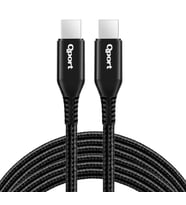QPORT Q-TYPE-C3 3M TYPE-C 100W SUPER HIZLI PD SARJ VE DATA KABLOSU