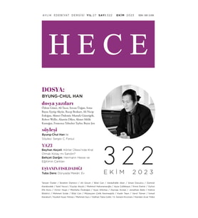 Hece 322.Sayı Ekim 2023 (STD)