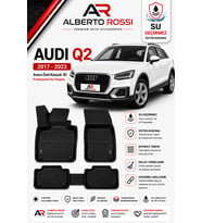 AUDI Q2 2017 - 2023 Araca Özel Kauçuk 3D Profesyonel Oto Paspası