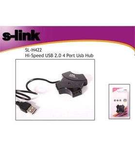 S-link SL-H422 4 Port Usb 2.0 Hub