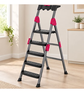 Northcity 4+1 Basamaklı Metal Merdiven 150 kg