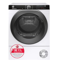 HOOVER NDPEH10A2TCBEXSS 10KG BEYAZ GÖVDE SİYAH KAPAK KURUTMA MAKİNESİ