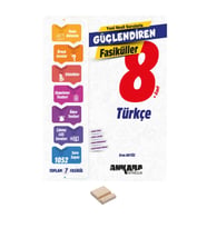 LGS 8. Sınıf Güçlendiren Türkçe Fasiküller ve Telefon Tutucu
