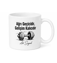 Spor Salonuna Yazılanlara İlk Gün Ağrısı Kas Gelişimi Hedefi Kupa Bardak Hediye