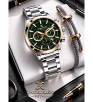 Daniel Klein Premium Çelik Kordon 2 Yıl Garantili 3 Atm Suya Dayanıklı Erkek Kol Saati EDK.R11095.4