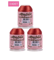 3 Adet Altınbaşak Oya ve Dantel İpi 20 gr - Royaleks - No: 748