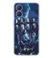 Vivo Y17s Kılıf Silikon Desen Özel Seri Thunder Play 1760