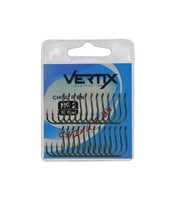 Vertix 58020 Chinu R BN SİYAH Olta İğnesi 25’li Paket NO:6
