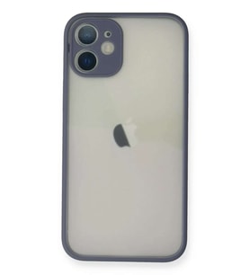 iPhone 11 Pro Max Kılıf Montreal Silikon Kapak - Gri