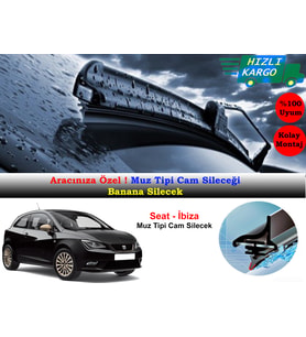 Seat Ibiza Muz Silecek Takımı 2009-2016