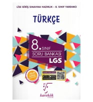 Karekök Yayınları Karekök 8. Sınıf Lgs Türkçe Soru Bankası Yeni (Çok Renkli)