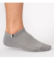 Plus Scorpion Erkek Pamuklu Sneaker Çorap 3’lü Paket – 40-44 Numara – Mavi / Gri / Yeşil – Nefes Ala (Gri)