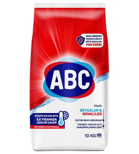 ABC Matik 10 kg Beyazlar ve Renkliler