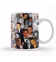 Johnny Depp Collage Kupa Bardak Porselen