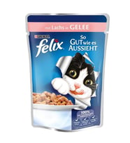 Felix Somon Balıklı Kedi Konservesi 85gr (Kahverengi)