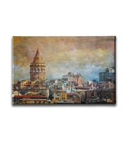 Galata Kulesi Canvas Tablo İSTY113