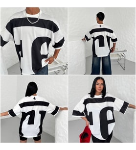 KALİTELİ OVERSIZE TİŞÖRT - FERRA AT RENKLİ T-SHIRT