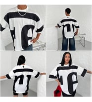 KALİTELİ OVERSIZE TİŞÖRT - FERRA AT RENKLİ T-SHIRT (Turkuaz)