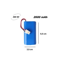 360 S5 Batarya (ORJİNAL KAPASİTE) 2800mah Pil Akıllı Robot Süpürge Batarya Değişimi