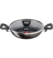 Tefal Titanyum 2X XL Difüzyon Tabanlı Kapaklı Sahan 24 Cm