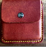 Sumerian wallet Deri Sigara Kılıfı Premium Pueblo Deri(Konyak Kırmızı)