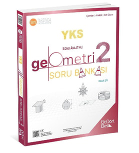TYT AYT Geometri Soru Bankası 2. Kitap ÜçDörtBeş Yayınları