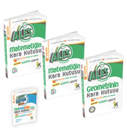 ALES Matematik 1.-2.Cilt ve Geometrinin Kara Kutusu Konu Özetli D.Çözümlü Soru B (Beyaz)