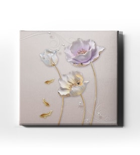 Çiçek Canvas Tablo MİNK102