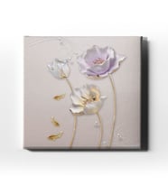 Çiçek Canvas Tablo MİNK102