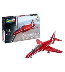 Revell Maket Model Kit Uçak BAe Hawk T.1A "RAF Red Arrows" 4284