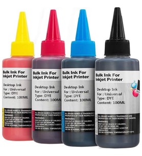 Mg5250 Dye Mürekkep Box-Set 4x100 ml Cmyk
